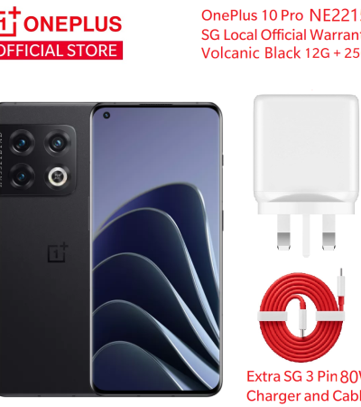OnePlus 10 Pro NE2215 Global US Version | Free Gift SG 3 Pin 80W Charger and Cable | Origional Oxygen OS | SG Local 1 Year Warranty